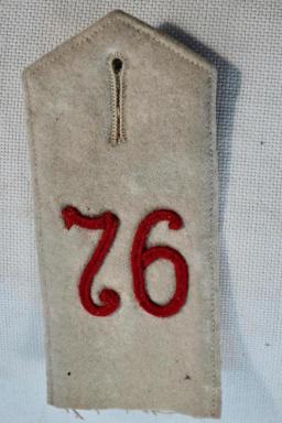 76th - "2nd Hanseatic" Enlisted Per-War single shoulderboard