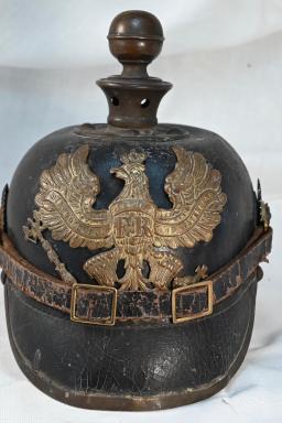 Prussian "Magdeburg" Enlisted Field Artillery Pickelhaube