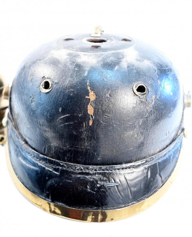 Prussian Artillery Helmet Shell with Ball Top