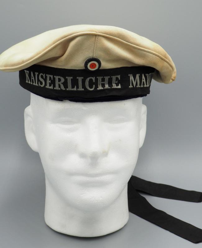 Imperial German Navy "Teller Mütze" for Enlisted Man