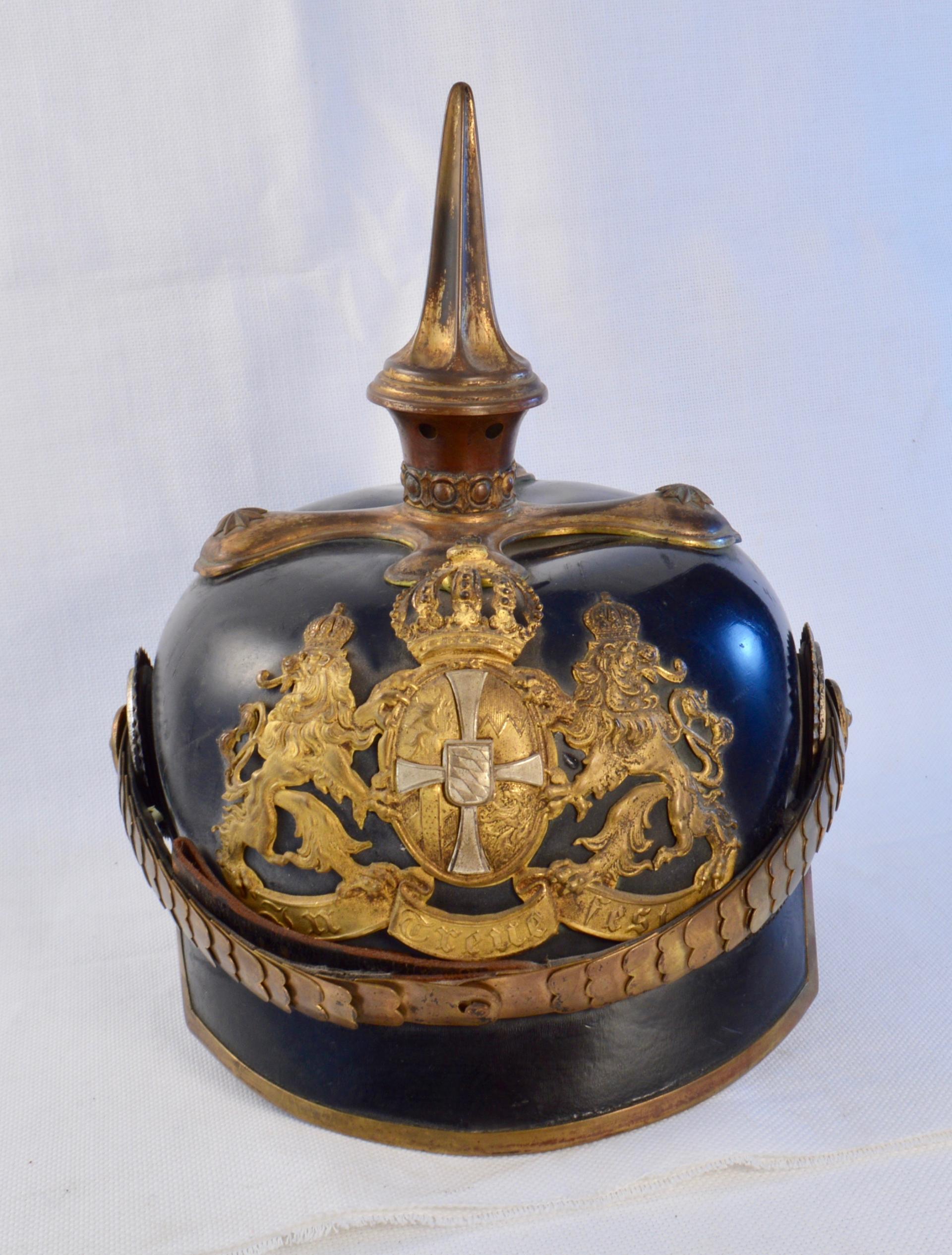 Bavarian Wartime Reserve Officers Pickelhaube