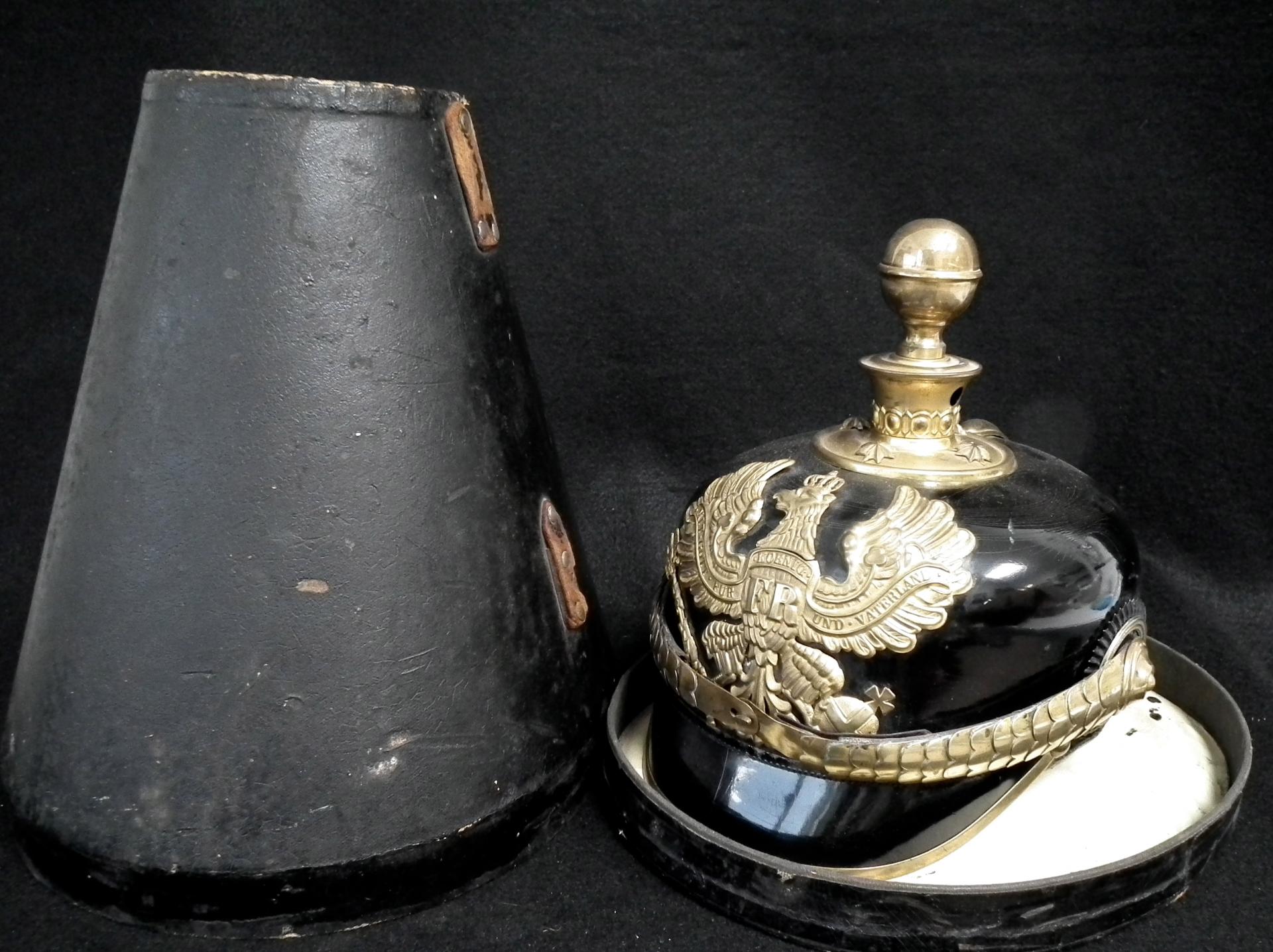 Prussian Field Artillery Officers Pickelhaube