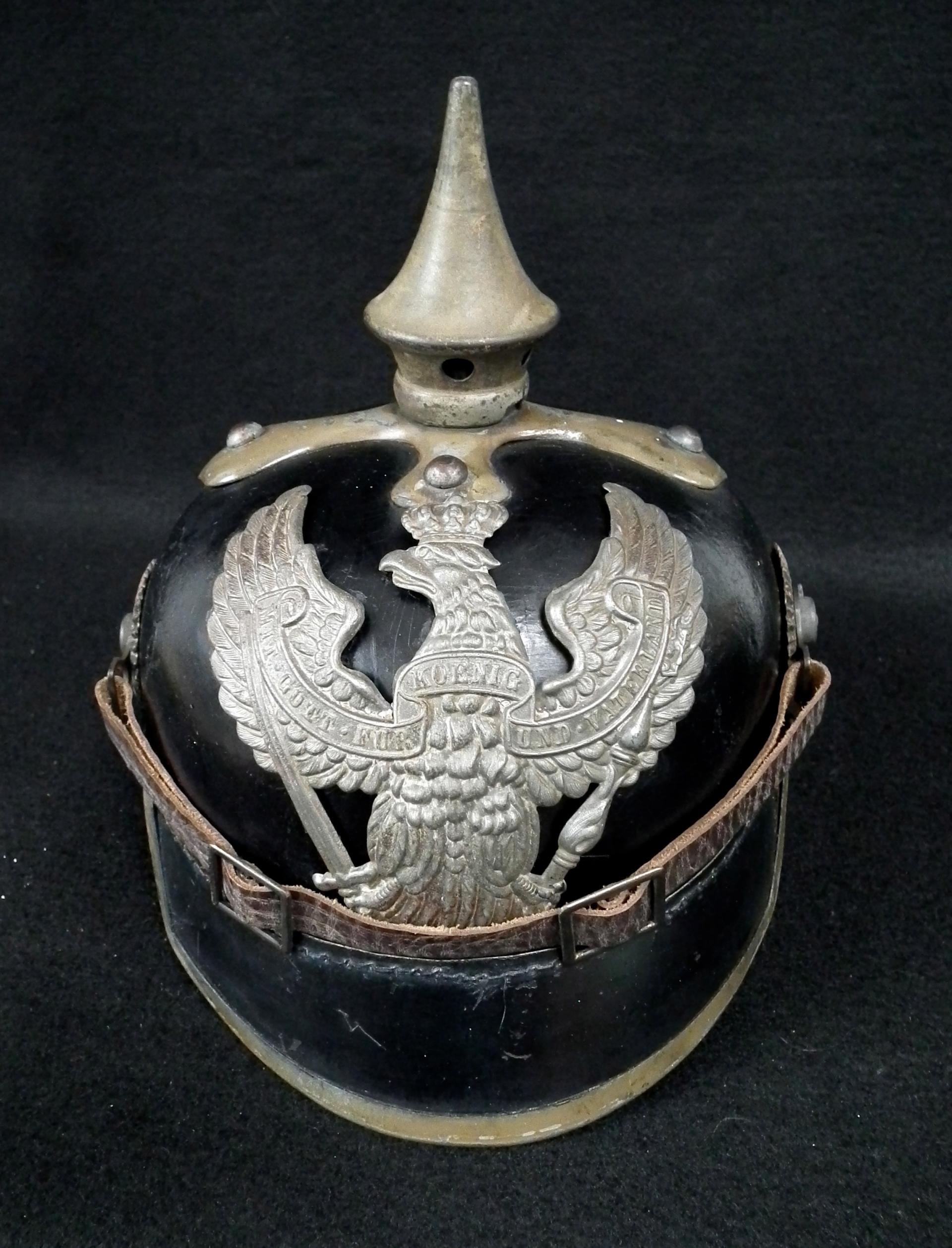 Prussian Model 1915 Dragoon Enlisted Pickelhaube