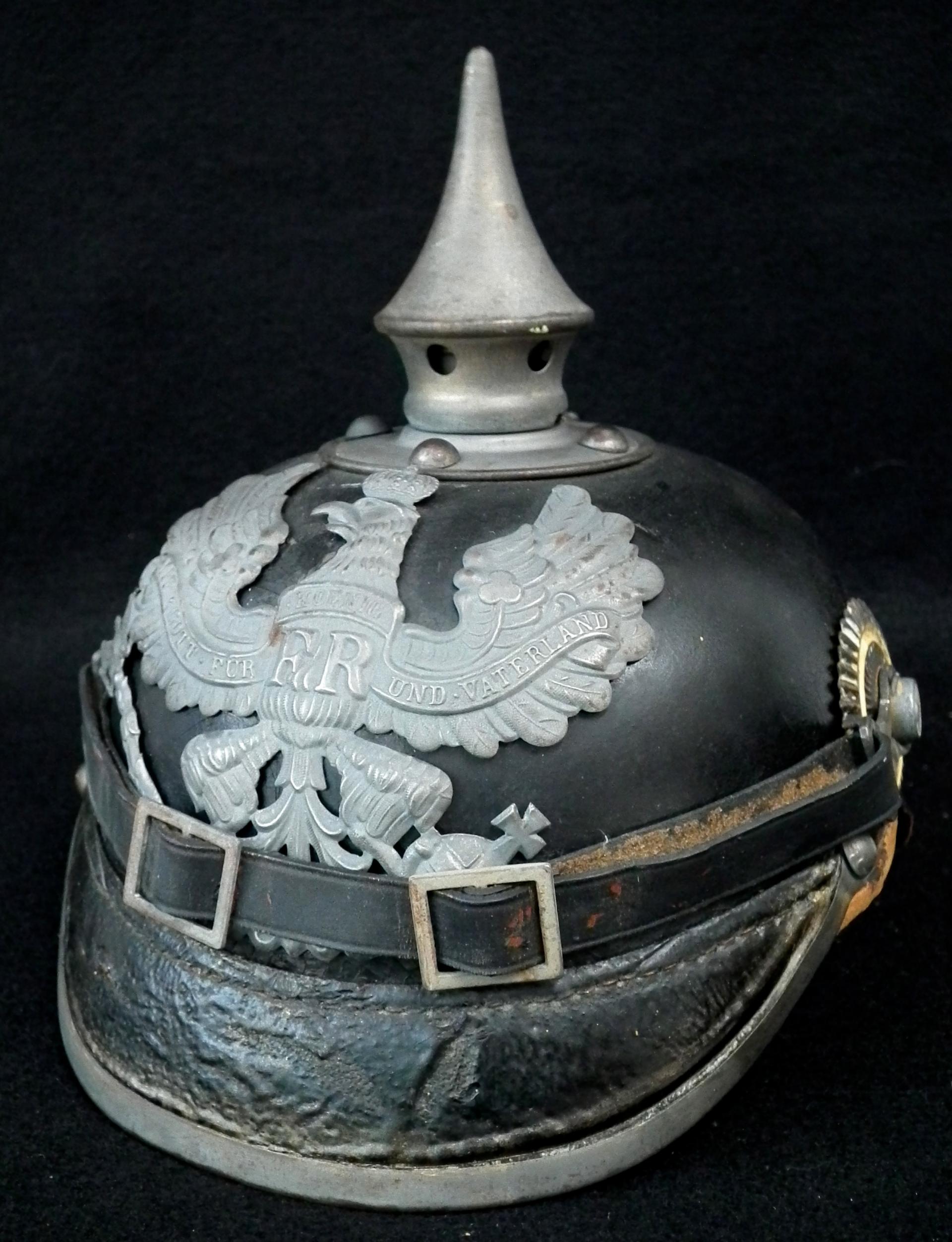 Prussian Enlisted Infantry Pickelhaube Model 1915