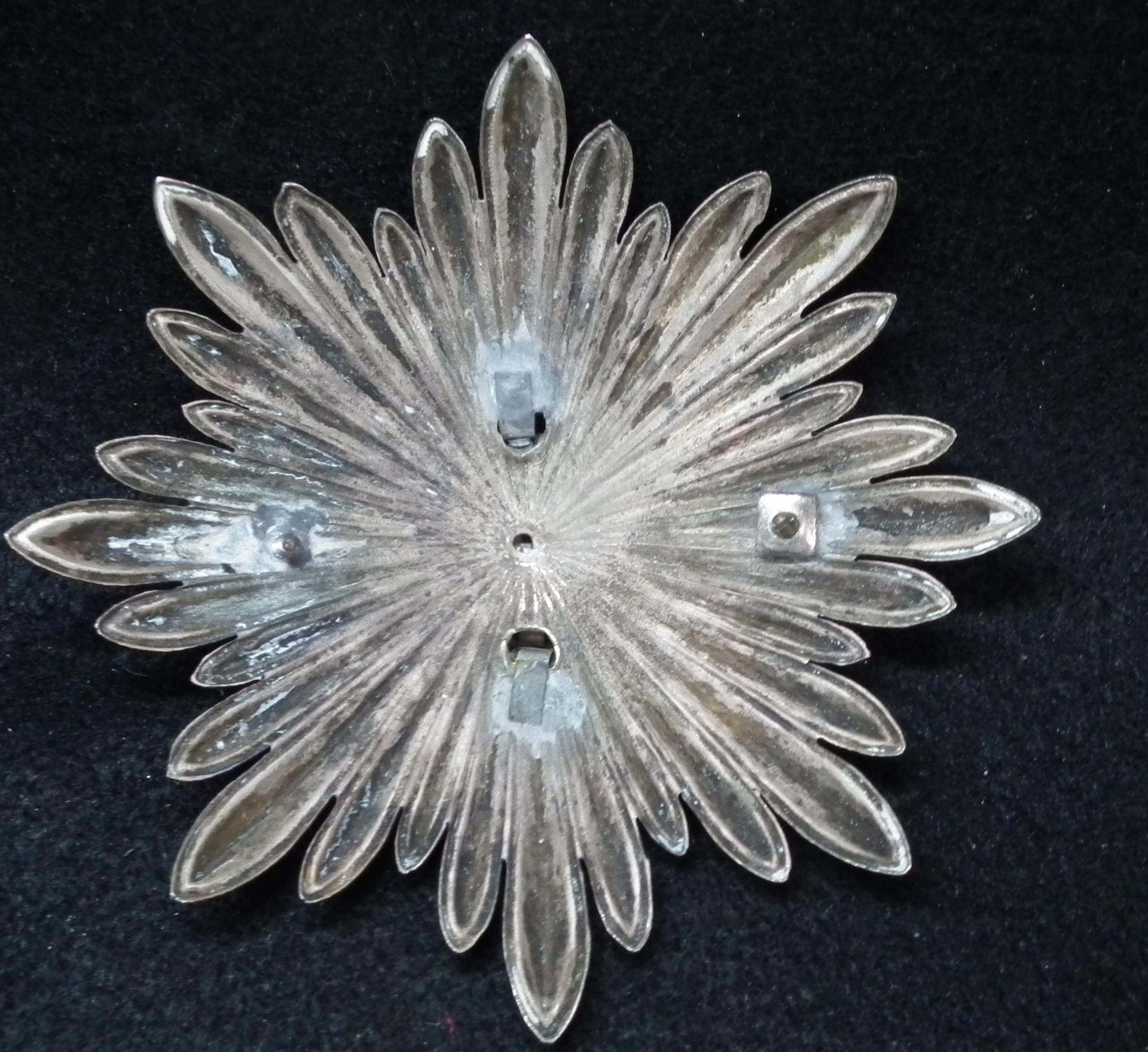 Saxon Garde Reiter Reserve Officers Pickelhaube Plate