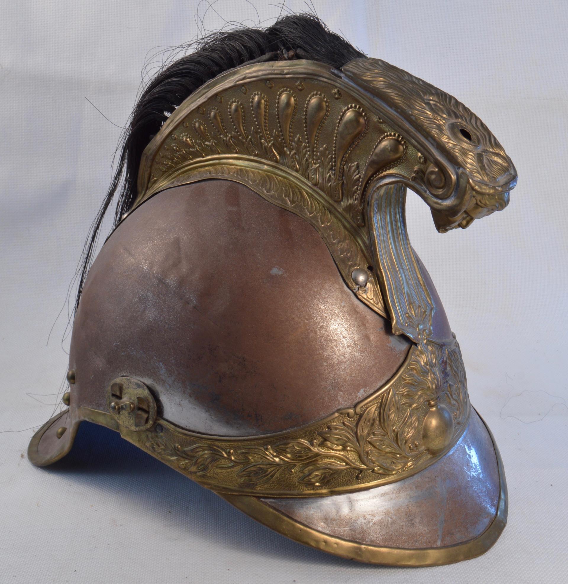 French Cuirassier Helmet Shell for parts