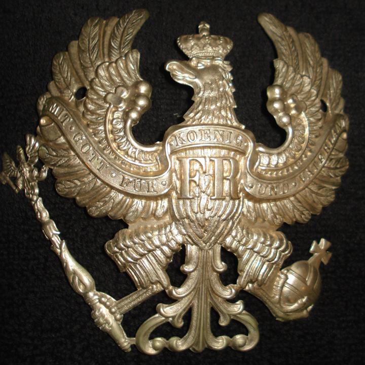 Prussian Mle 1860 Silver Prontplate