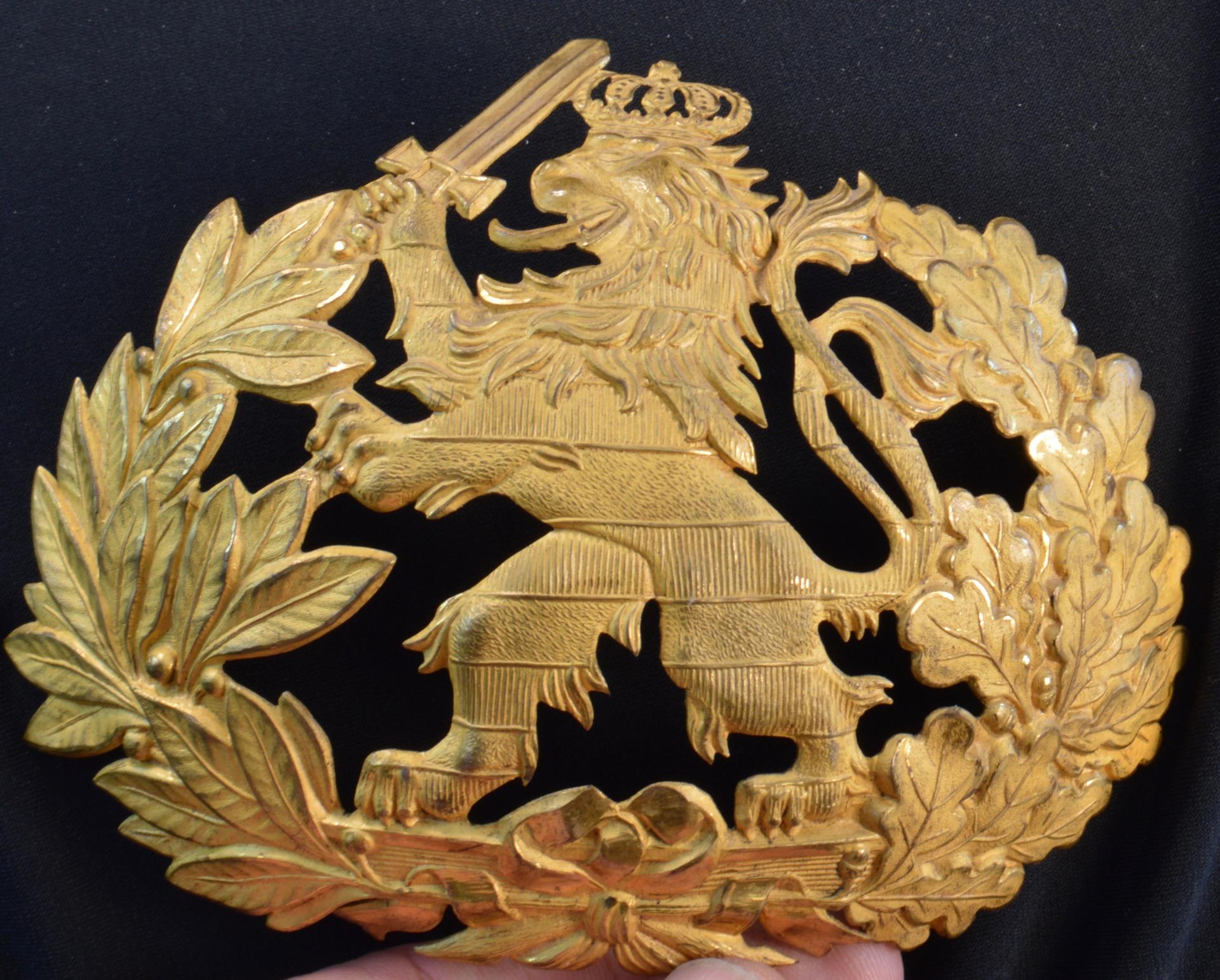 Hessen Officers "fire gilt" Frontplate
