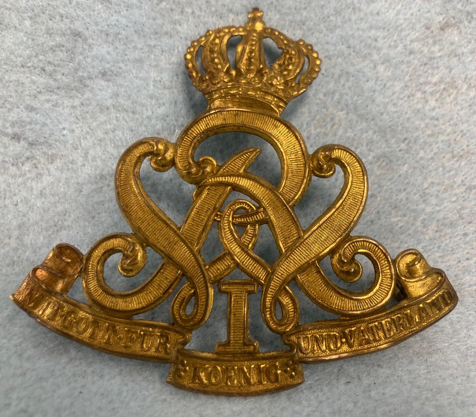 Prussian 7th Hussar Enlisted/NCO Busby Frontplate