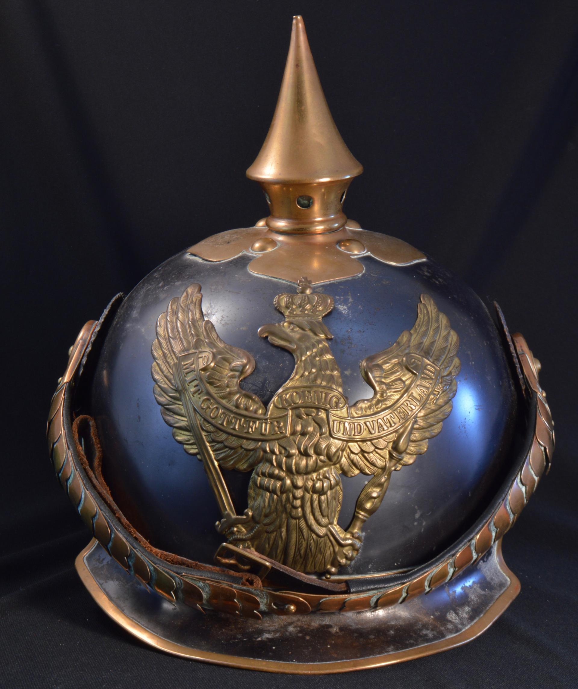Prussian Jäger zu Pferd Enlisted Pre-War Pickelhaube