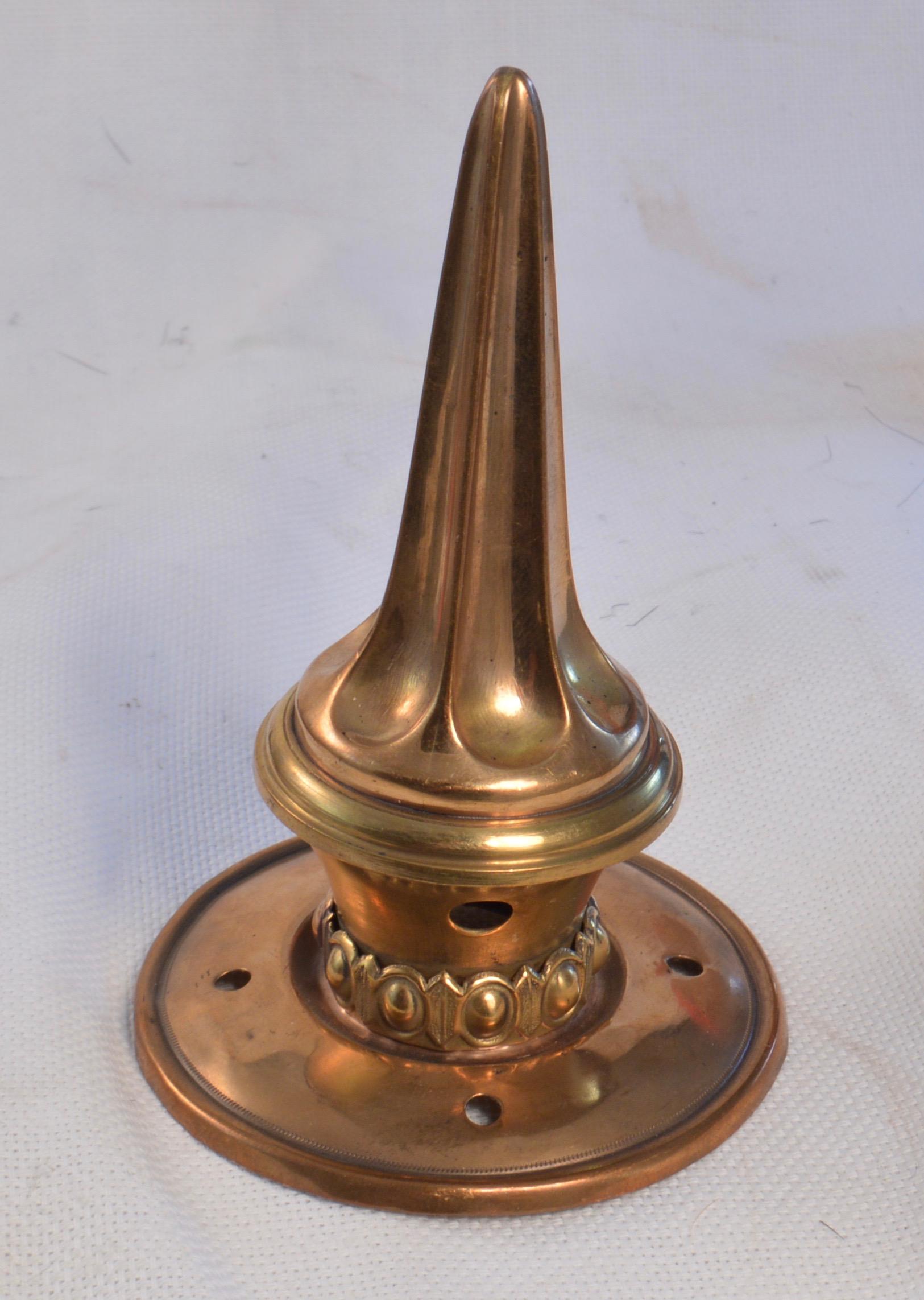 Mecklenburg Schwerin Officers Spike and Base for Pickelhaube