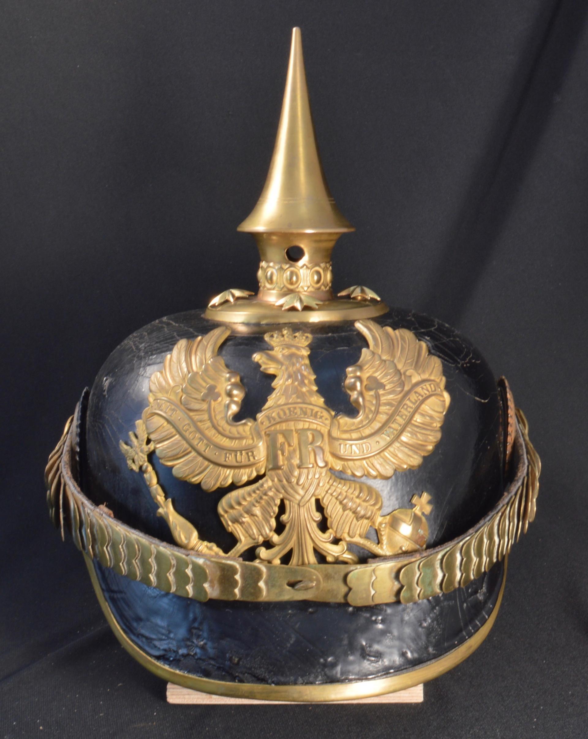 Prussian Infantry Officer Pickelhaube