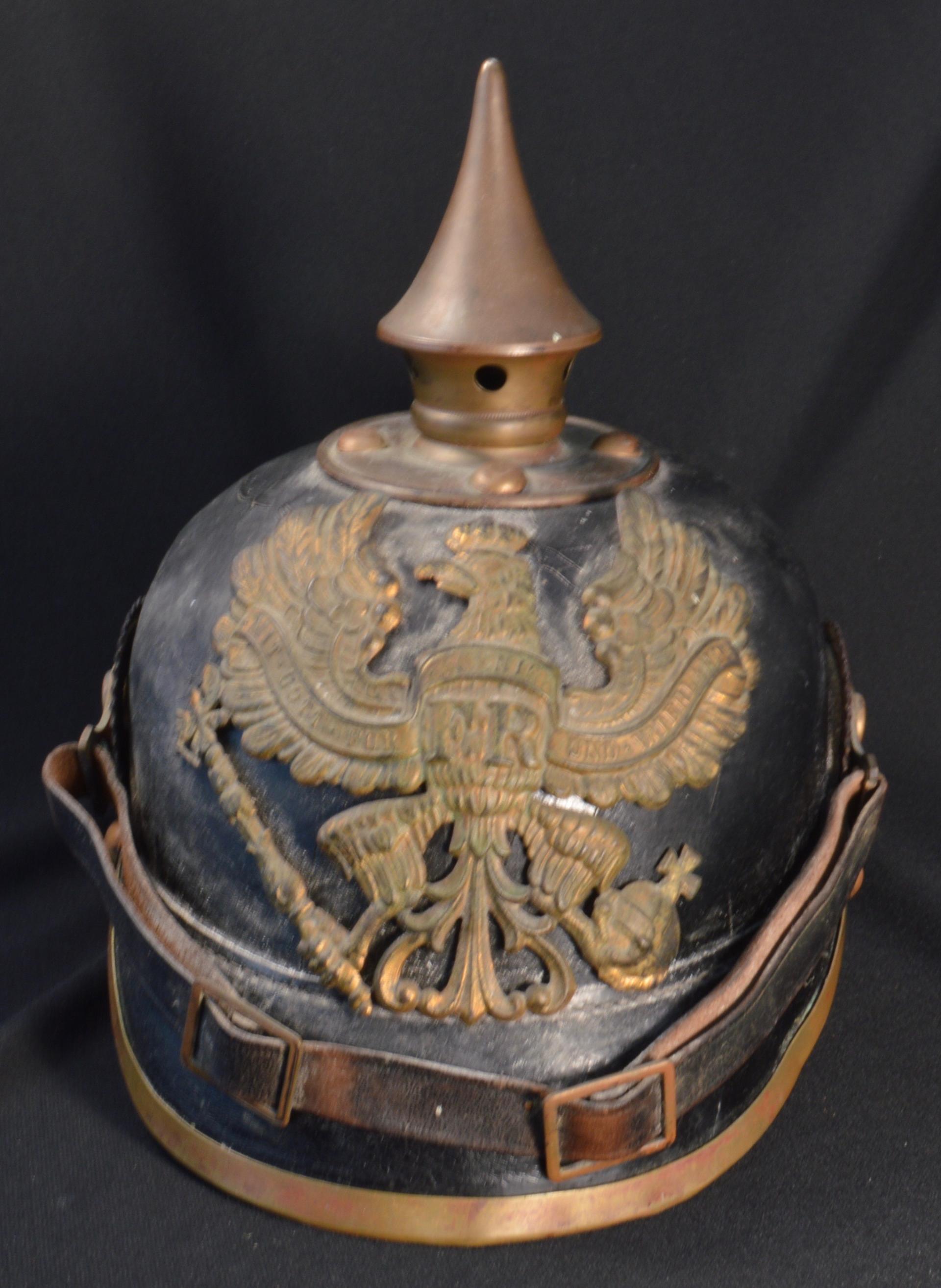Prussian Enlisted Infantry Pickelhaube