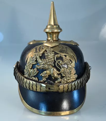 Hessen 115th Leib Infantry Enlisted Pickelhaube Visuel