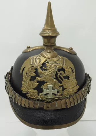 Hessen 115th Leib Infantry Regiment Enlisted Pickelhaube Visuel