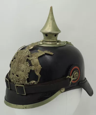 Württemberg 119th Grenadier Enlisted Pickelhaube - MG. Companie Visuel