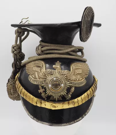 Prussian 13th Uhlan Officers Tschapka Visuel