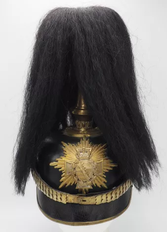 Saxon 101st Reserve Grenadier Officer Pickelhaube to Parade Visuel