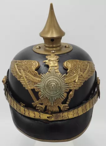 Prussian Model 1891 Garde Infantry Pickelhaube Visuel