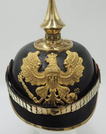 Prussian Hanseatic &amp;quot;Bremen&amp;quot; Infantry Officer Pickelhaube Visuel