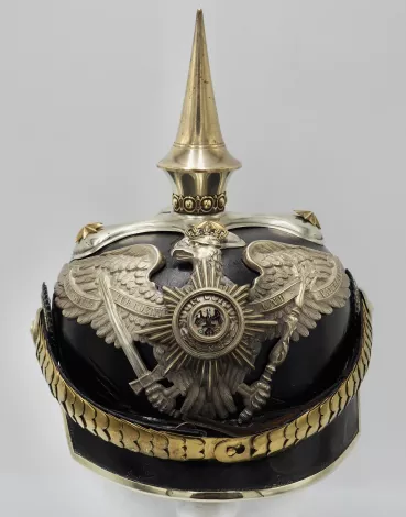 Prussian 2nd Garde Dragoon Officer Pickelhaube Visuel