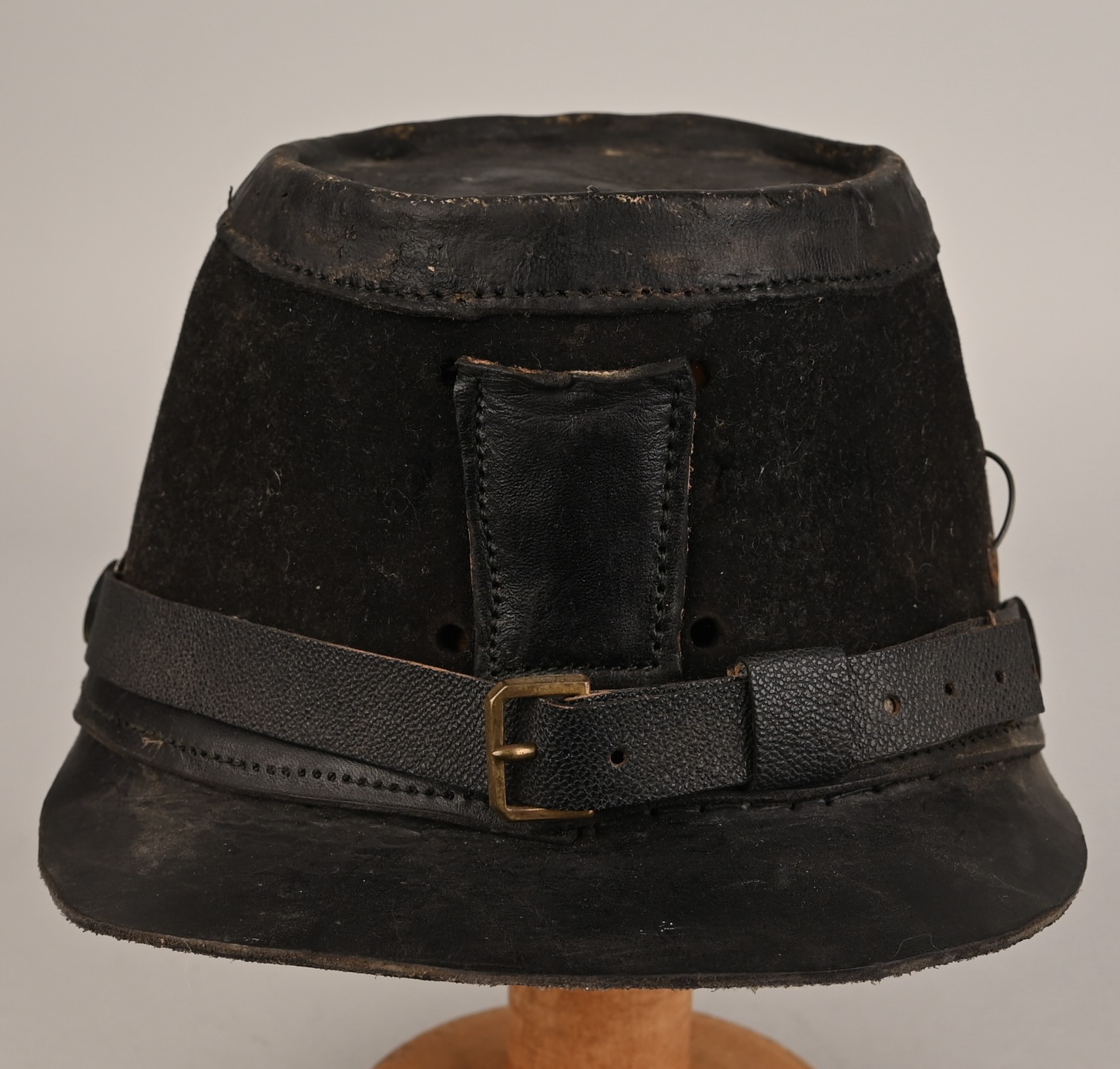 Saxon Jäger or Infantry NCO type Shako shell - Helmet parts - Age