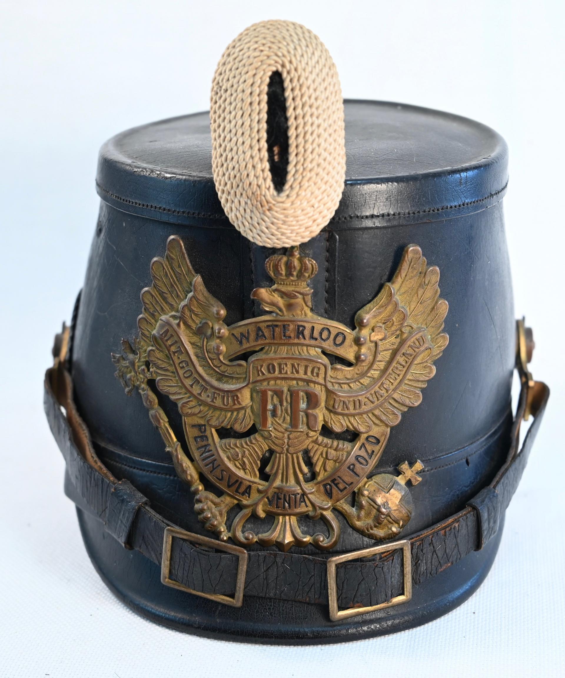 Prussian - Hanoverian 10th Jäger Battalion - NCO Shako