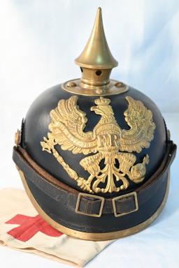 Prussian Medical Service Enlisted Pickelhaube