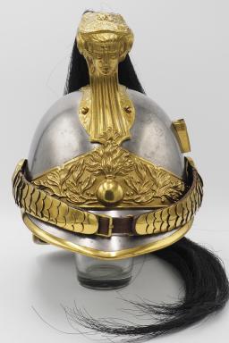French Dragoon Enlisted Model 1872/74 Steel Helmet