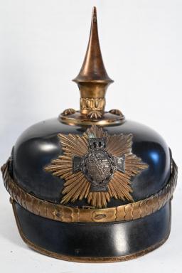 Royal Saxon Wartime Infantry Reserve Officers Pickelhaube