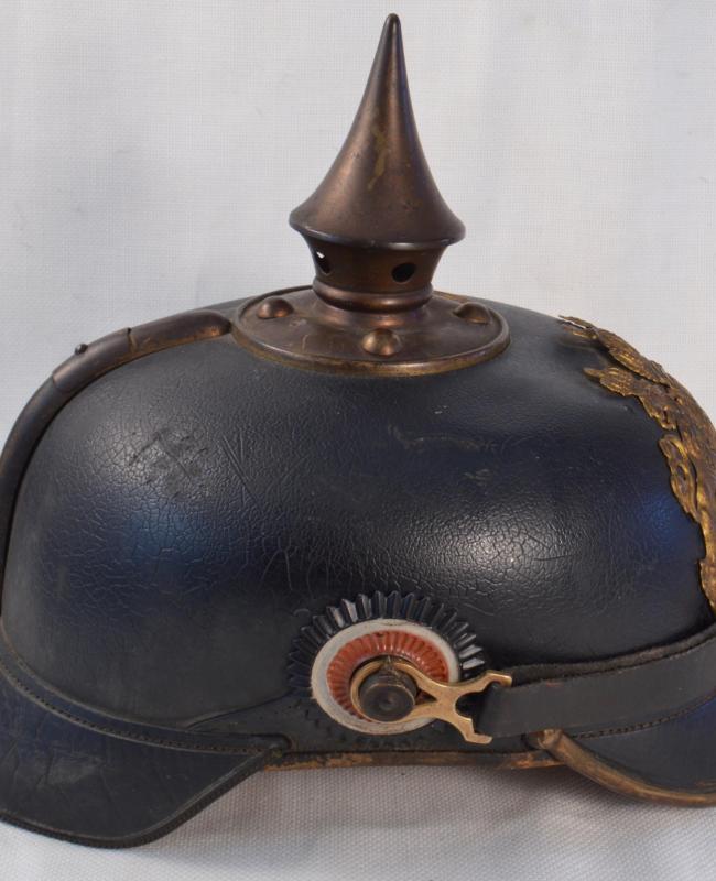 Bavarian "Eigenthums Helm" - Infantry Pickelhaube