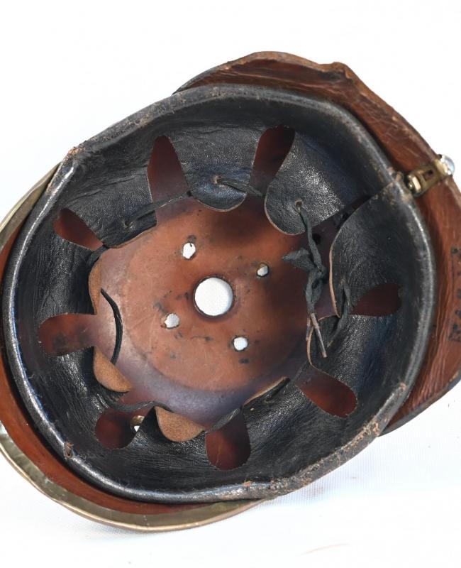 Prussian Artillery Helmet Shell with Ball Top