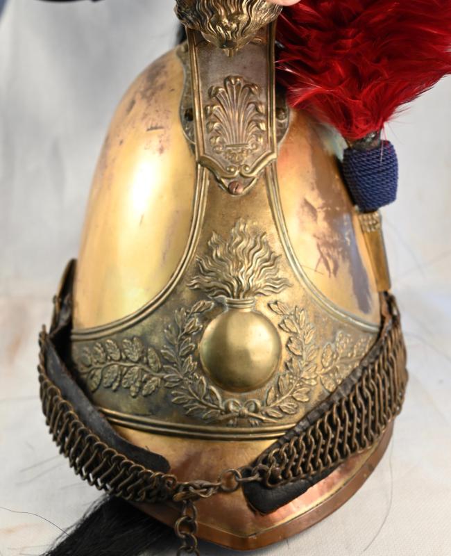 French model 1825 Dragoon Officer Helmet - RARE