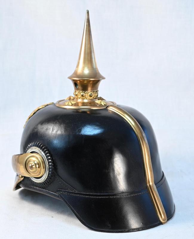 Prussian Train Abteilung Officers Pickelhaube - Mint