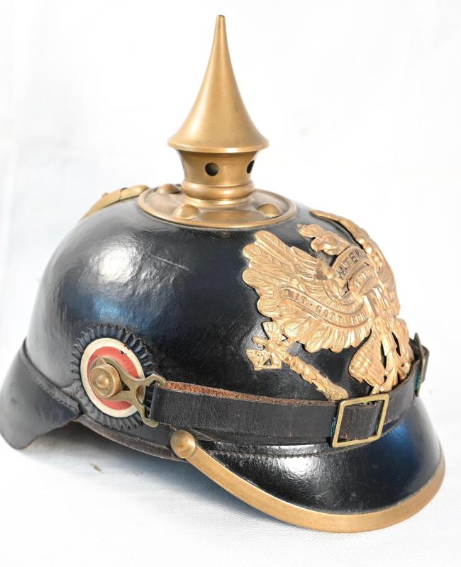 Prussian/Hannoverian 74th Infantry Regiment Enlisted Pickelhabe