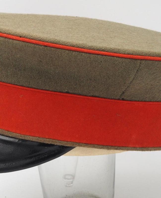 Prussian Infantry NCO Field Gray Visor Hat
