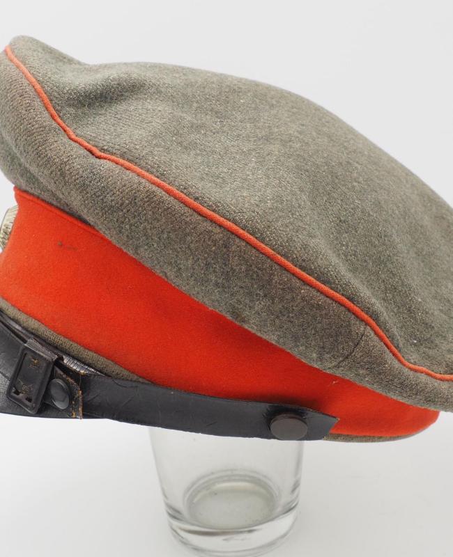 Bavarian Infantry Officer Wartime field gray visor hat