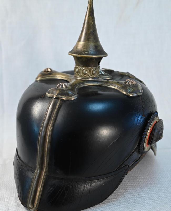 Prussian "Apothecker" or Military Pharmacist - Officers Pickelhaube