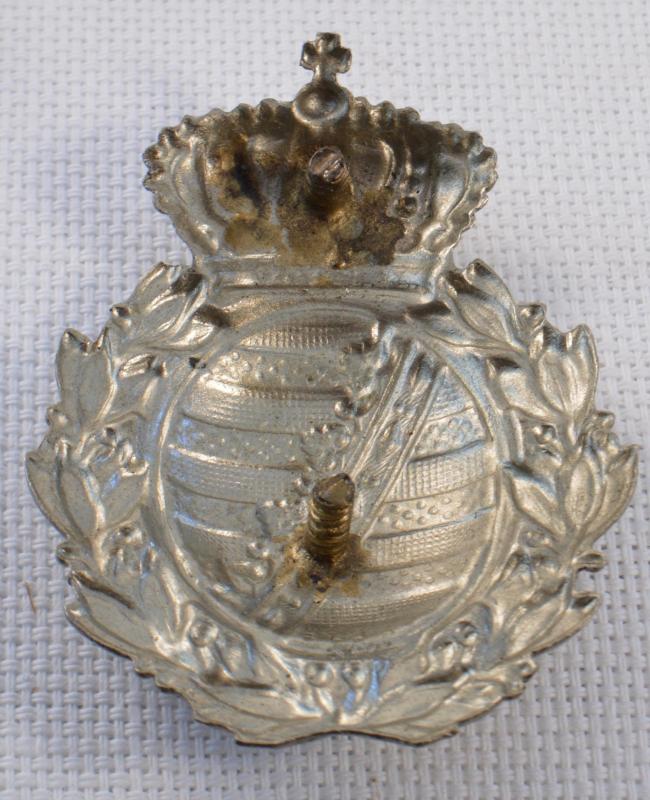 Saxon Enlisted Pickelhaube Frontplate "Parts"