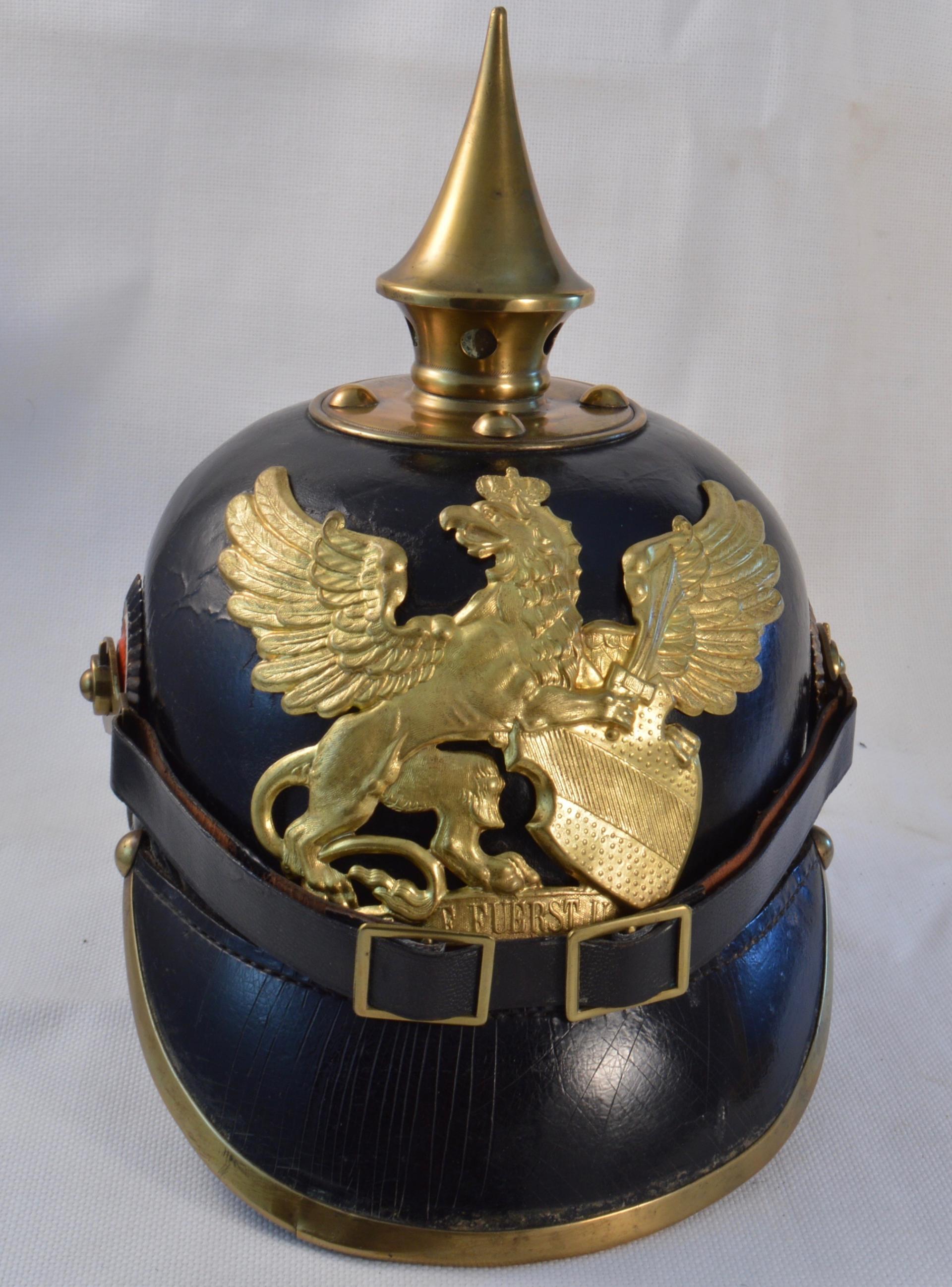 Baden Infantry Enlisted Pickelhaube Model 1871/95