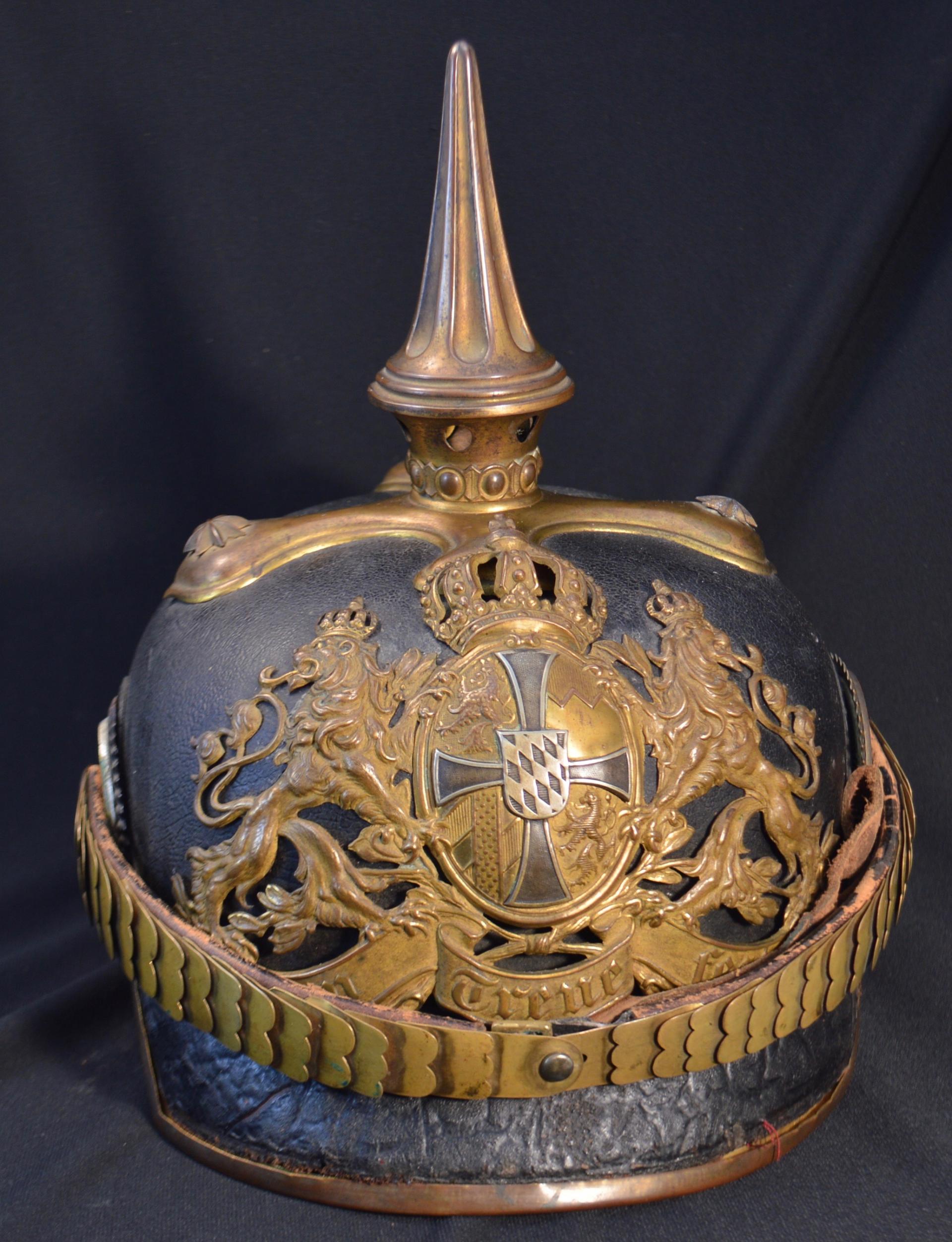 Bavarian Reserve Infantry Officers Pickelhaube