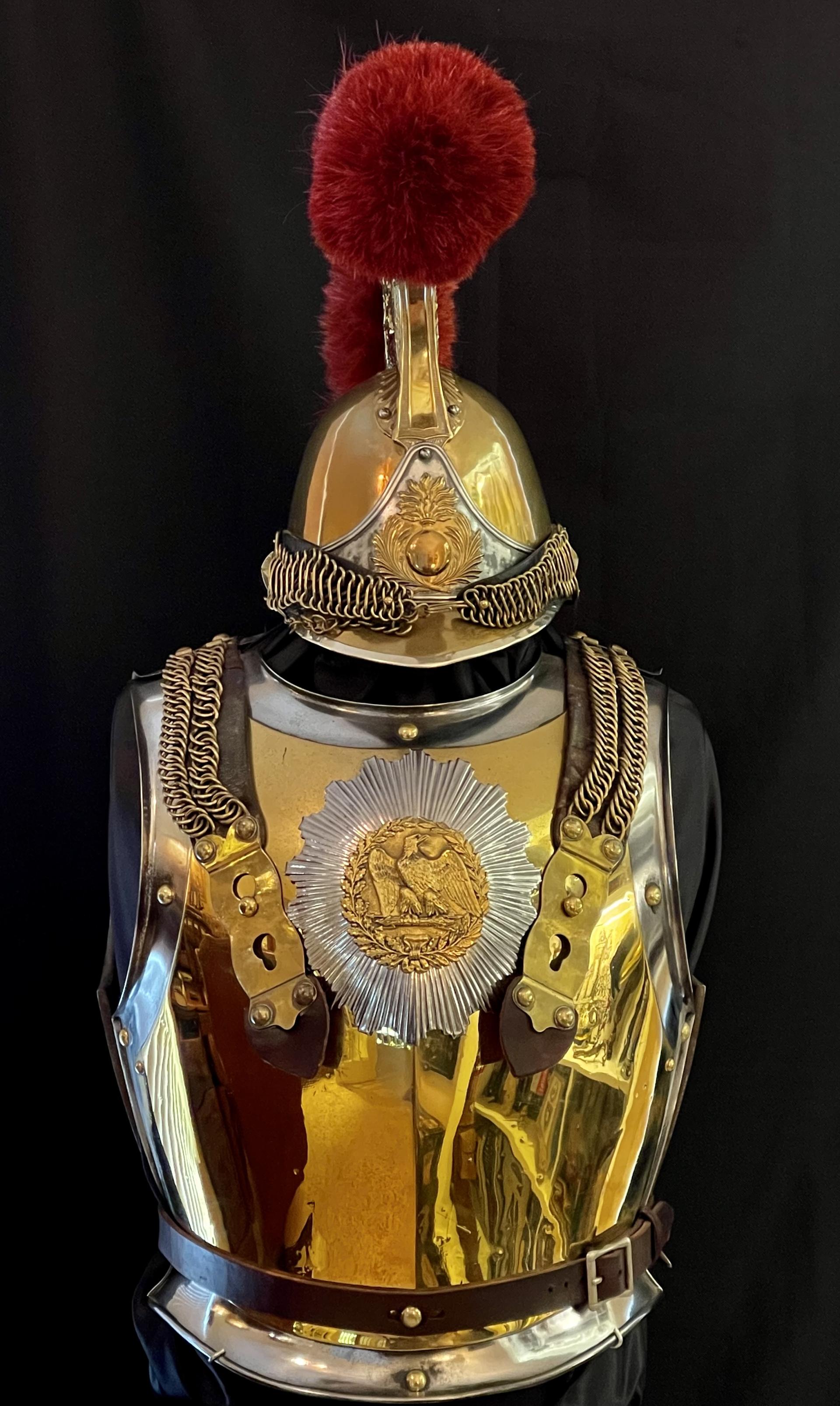 French Carabinier de la Garde Imperiale - Helmet and Cuirasse