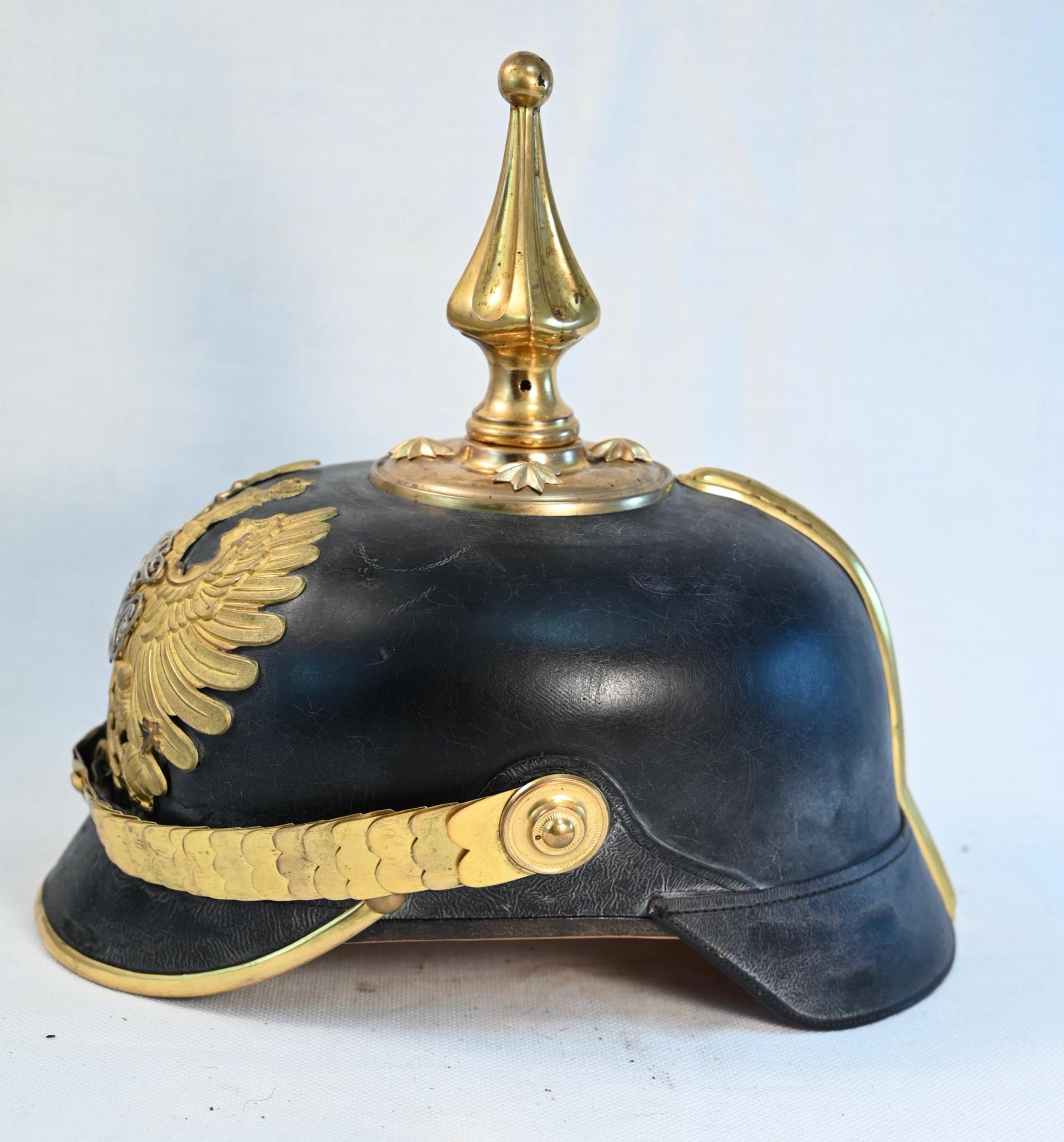 Prussian Beamte/Customs Officer Pickelhaube