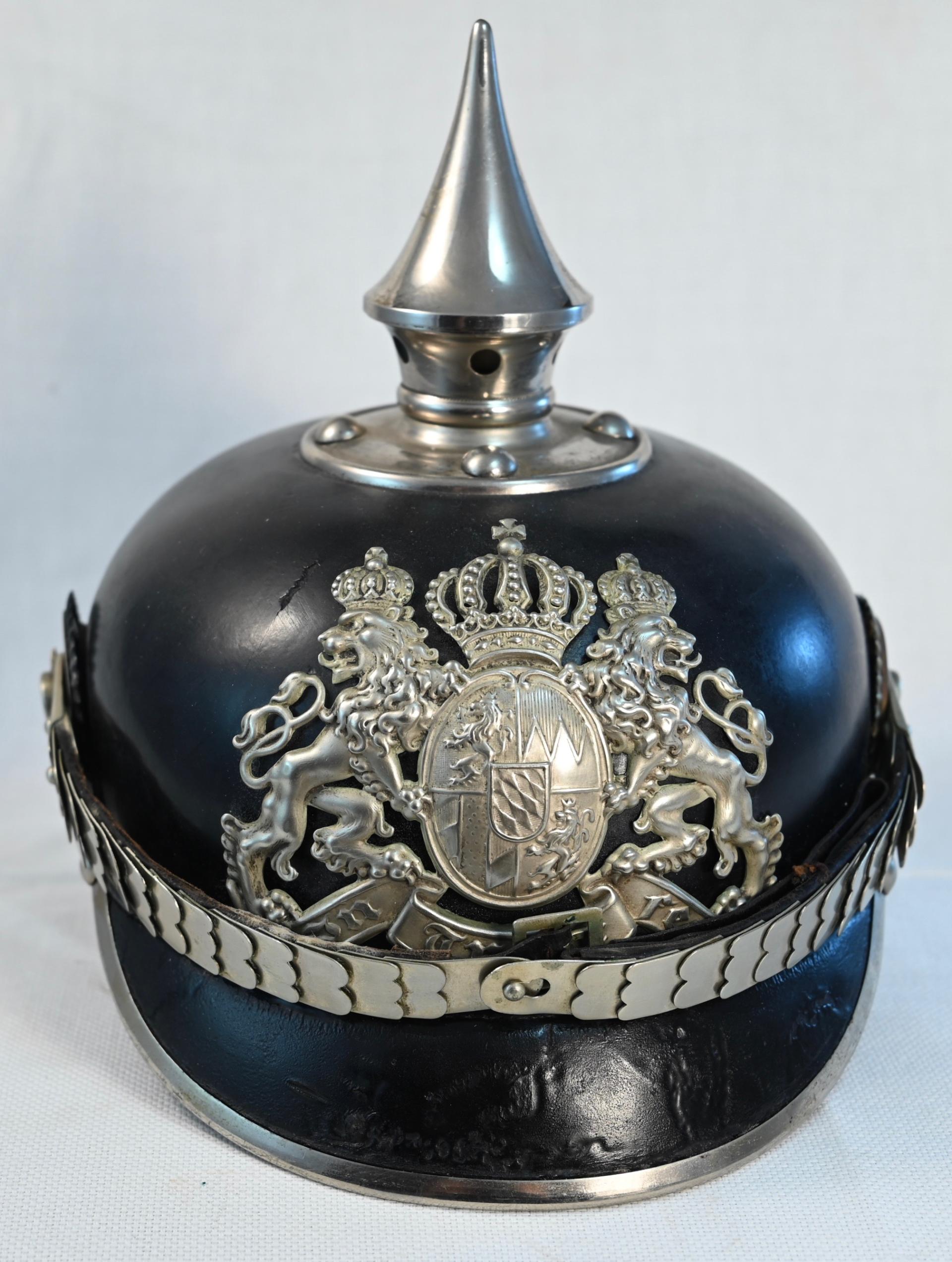 Bavarian Leib-Infantry Regiment Einjähriger Pickelhaube