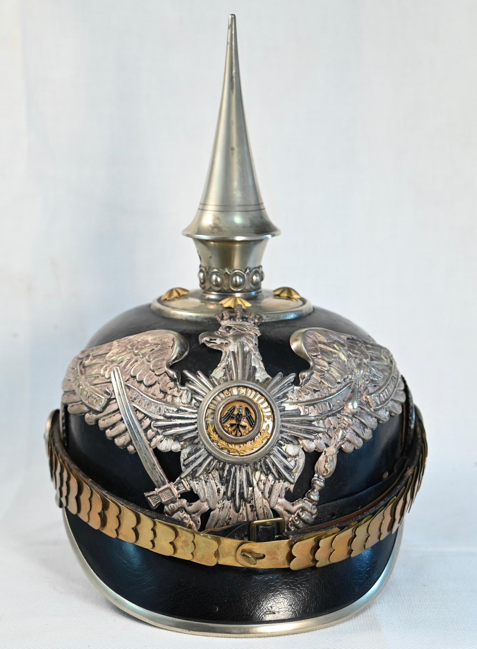 Prussian Garde Fusilier Officers Pickelhaube