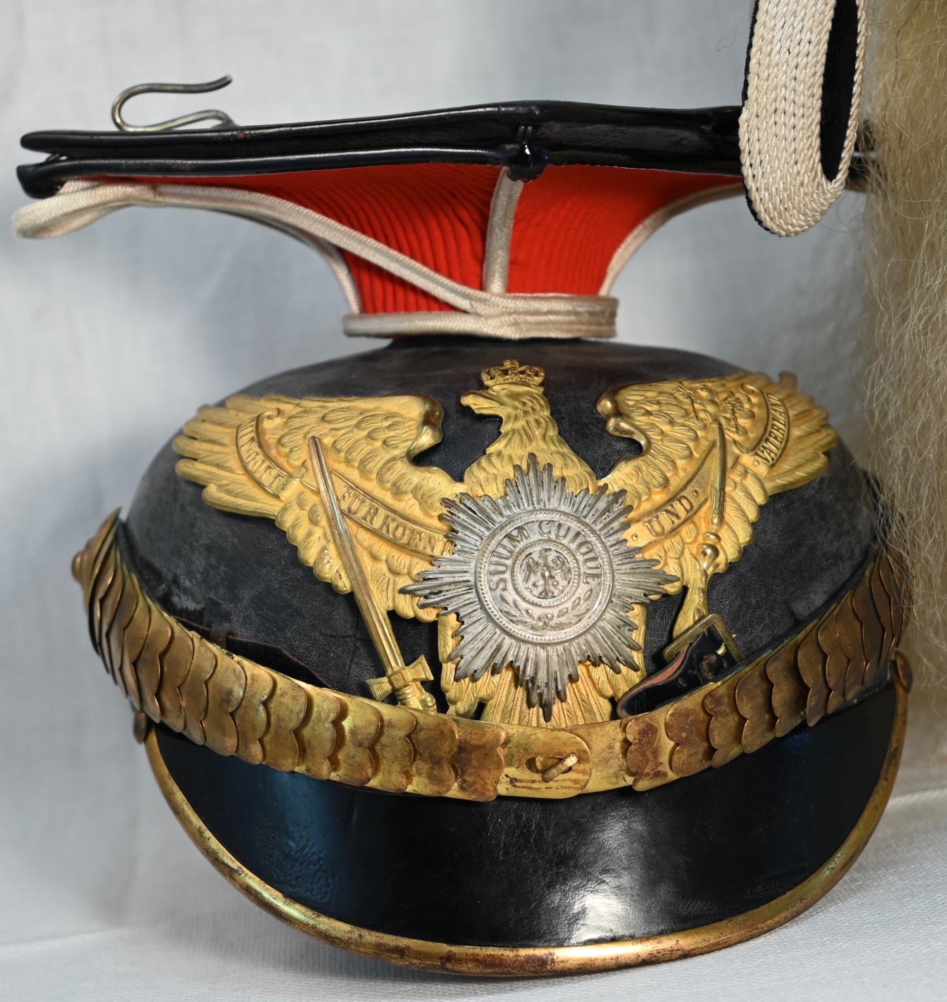Prussian 2nd Garde Uhlan Tschapka -Private Purchase- Near Mint