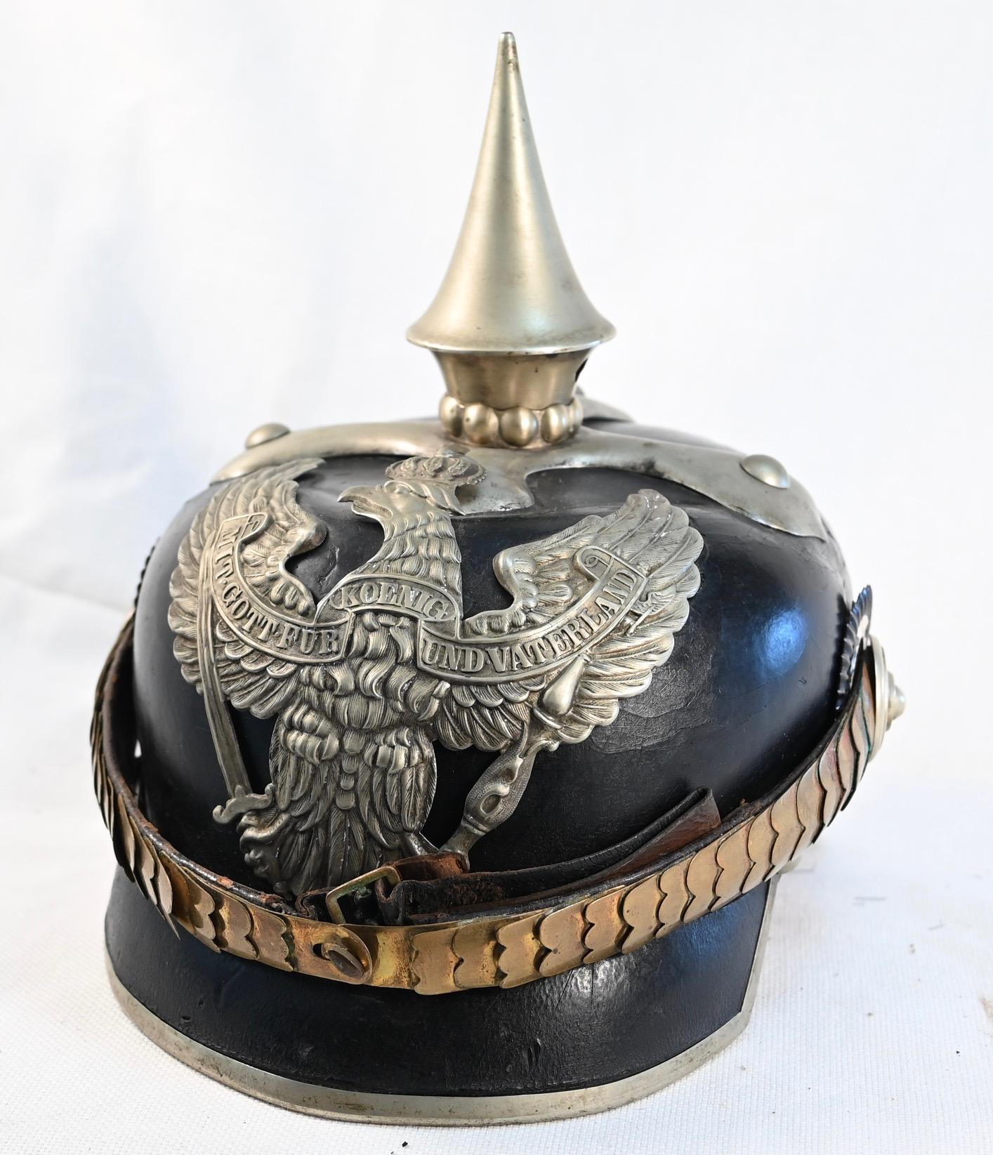 Prussian Dragoon NCO Pickelhaube