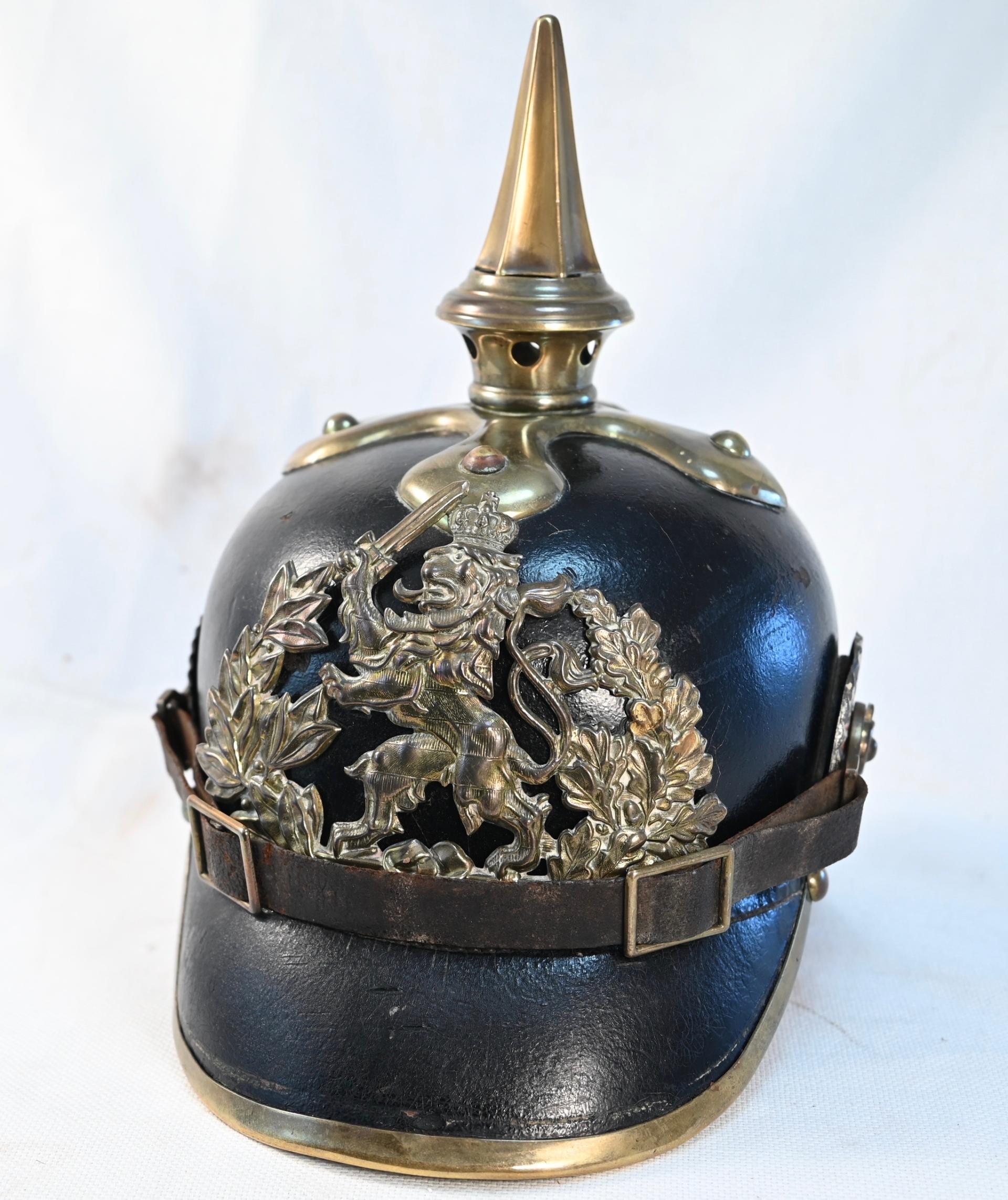 Hessen Infantry Regt. #168 Enlisted Pickelhaube