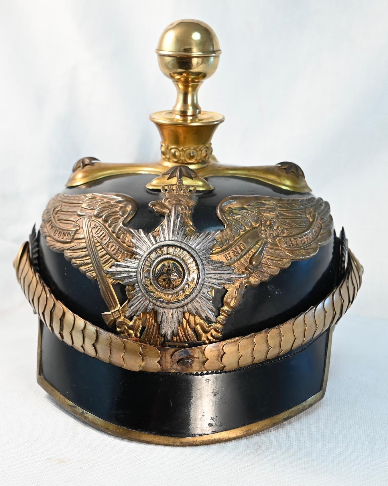 Prussian Artillery General Pickelhaube