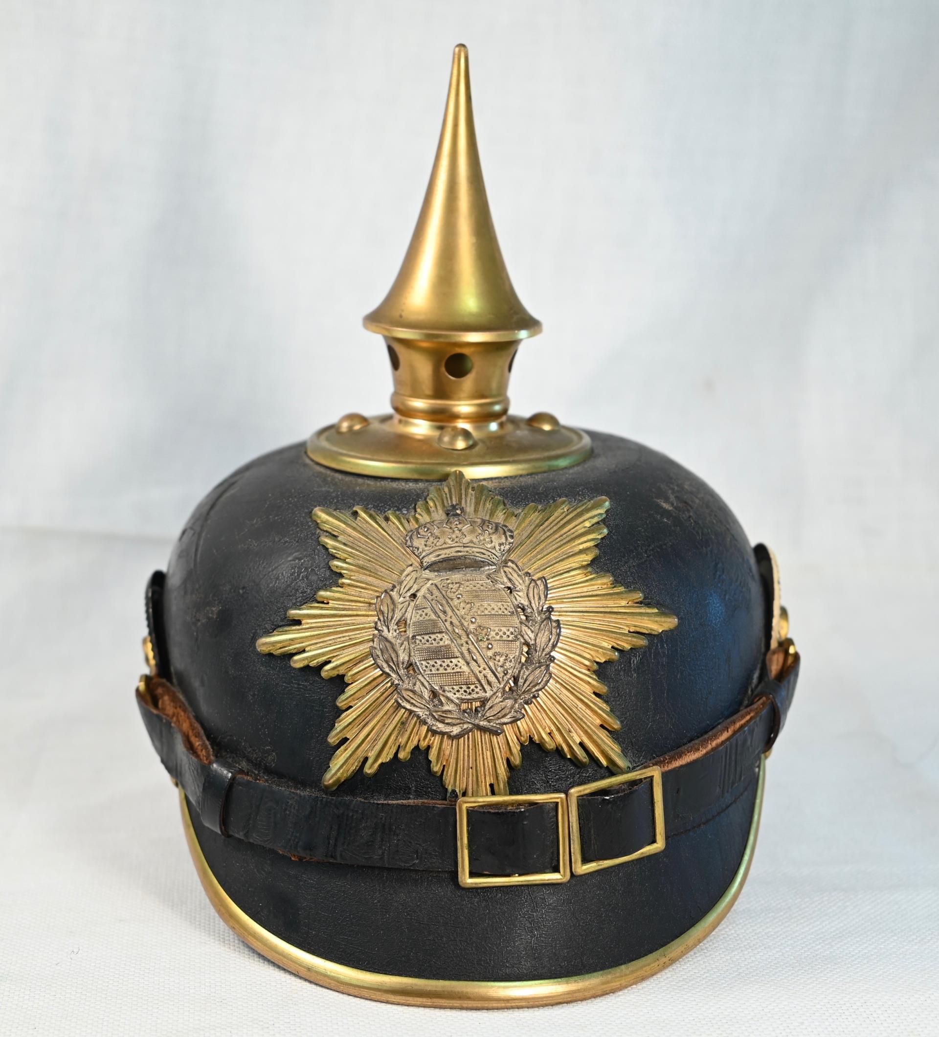 Saxon Infantry EingentumsHelm for an NCO